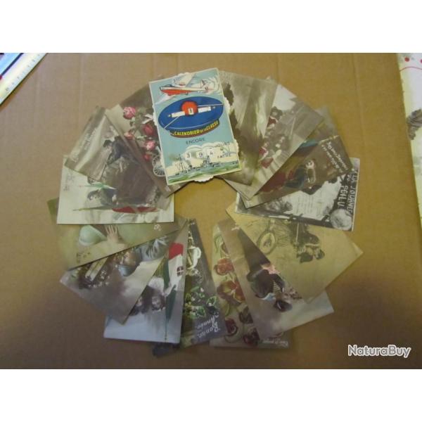 CARTES POSTALES GUERRE 14-18 LOT COMPLET N6