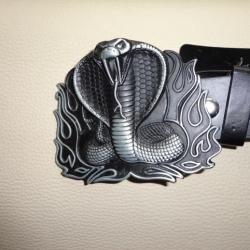 Boucle de Ceinturon Cobra avec ceinture