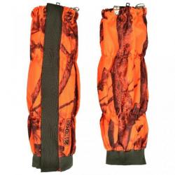 Guêtres Percussion Stronger camo orange GhostCamo Black&Black