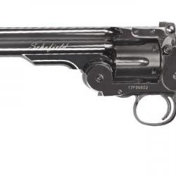 Revolver à plombs 4.5mm CO2 ASG Schofield - Canon 6'' (2,9 à 4 Joules) Gris
