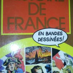Lot de 4 livres HISTOIRE DE FRANCE EN BD