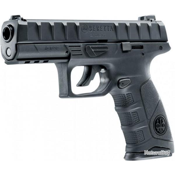 ( Pistolet Beretta APX noir)Pistolet CO2 Beretta APX noir BB's cal. 4,5 mm