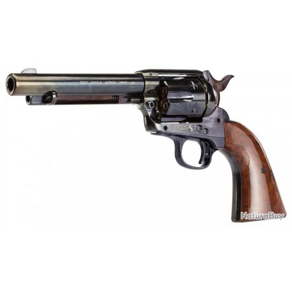 ( Colt Simple Action Army 45 bleu full)Revolver CO2 Colt Simple Action Army 45 bleu full cal. 4,5 mm