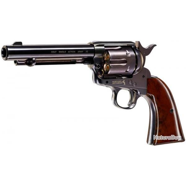 Revolver Colt Simple Action Army 45 bleui  diabolos cal. 4.5 mm