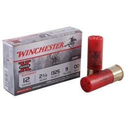 Chevrotines Winchester SUPER X Buckshot Cal.12/70 9 grains par 25