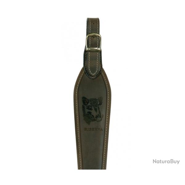 Bretelle Cuir RISERVA "Sanglier"