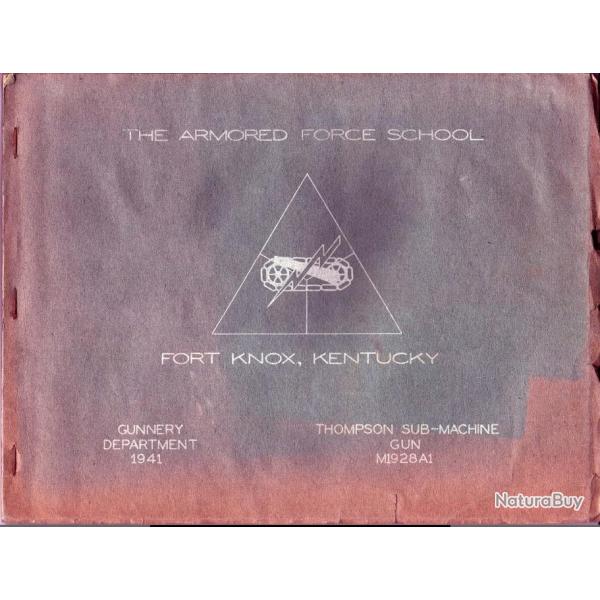 Manuel PDF Thompson M1928 A1 Force SCHOOL