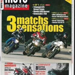 lot de 18 revues moto magazine de 2006-2007