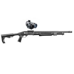 Fusil à Pompe Rossi SR12 Tactical Catégorie C + Point Rouge Tubulaire walther - Livraison Offerte