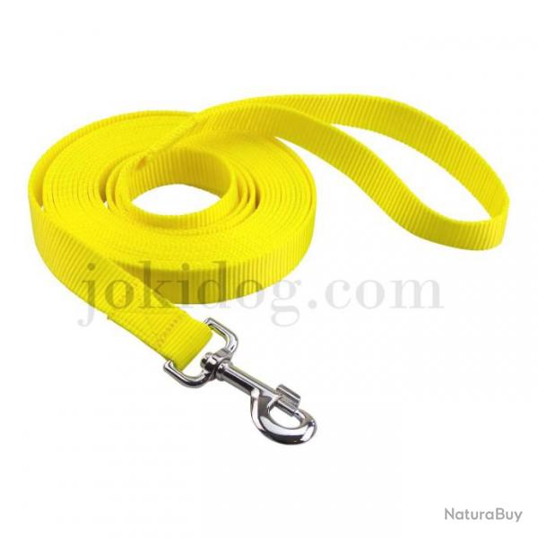 longe nylon 10 m jaune - jokidog