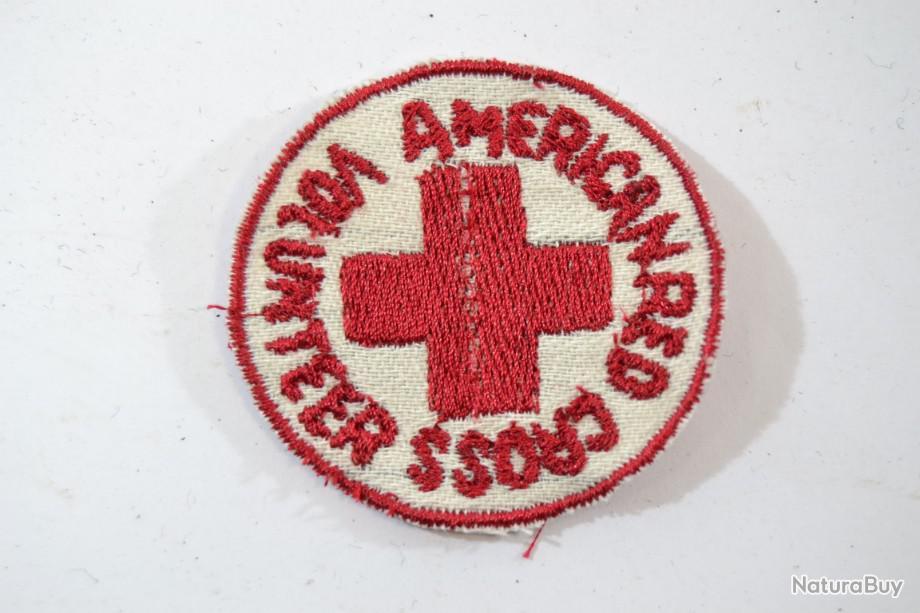Croix Rouge Americaine Ecusson American Red Cross Patch 