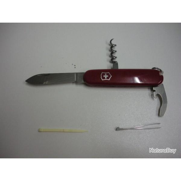 N3944- COUTEAU VICTORINOX WAITER ROUGE - NEUF!!!