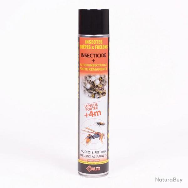 Insecticide longue porte Gupes et Frelons (dont asiatiques)