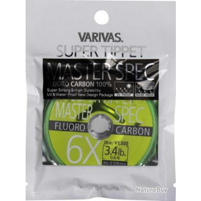 FLUOROCARBONE VARIVAS TIPPET FLUORO CARBON - 30M 4X 16.5/100 50