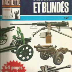 les documents hachette n° 12 , artillerie et blindés , canons