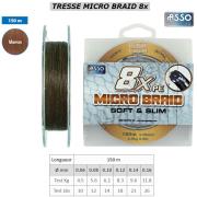 Ligne De Pêche Tressée Ultimate Pro-8 Braid - 0.20mm - 12kg Pull - 150m - Noir