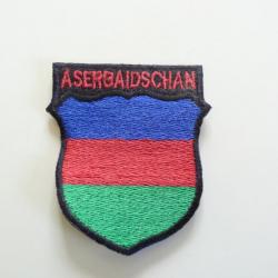 INSIGNE TISSU DES VOLONTAIRES ETRANGERS "AZERBAIDJAN"