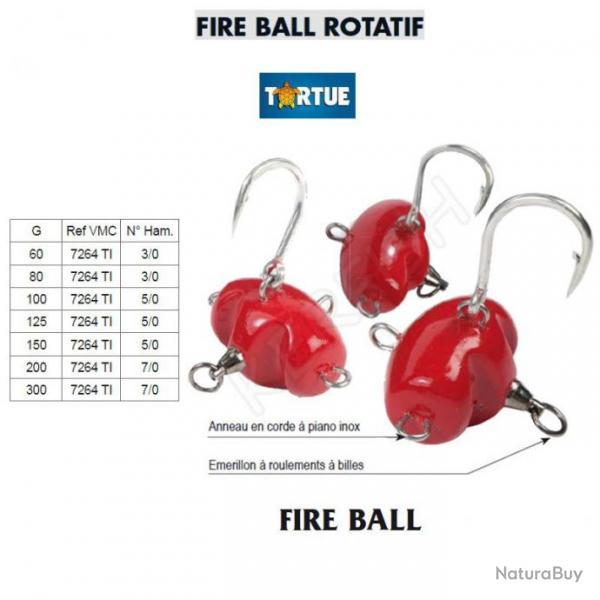 FIRE BALL ROTATIF TORTUE 60 g