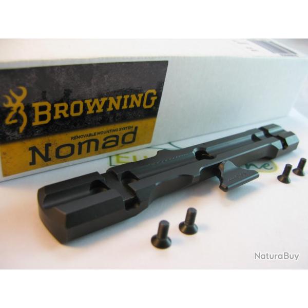 Embase Browning NOMAD Simple pour X-BOLT LONG ,dessus s'adaptent les adaptateurs Browning Nomad