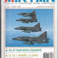 air fan 123. mensuel de l'aéronautique militaire internationale aviation belge et hollandaise otan