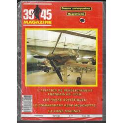 39-45 magazine n°26 les paras soviétiques , la ligne maginot ,rené mouchotte, aviation de renseignem