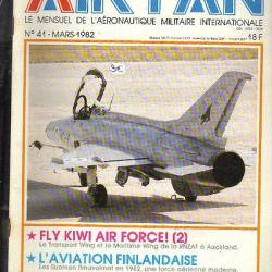 air fan n°41.REVUE aviation  RNZAF transport wing et maritime wing. aviation finlandaise
