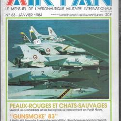 air fan 63. mensuel de l'aéronautique militaire internationale, uss nimitz, canadiens et espagnols