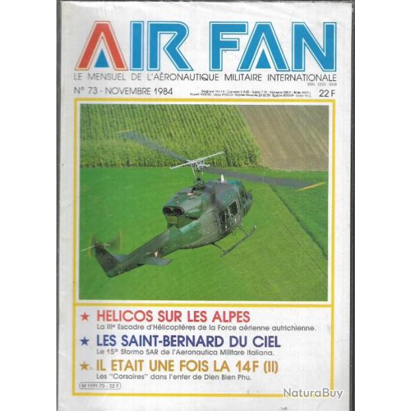 air fan n73. aronautique militaire internationale, hlicos sur les alpes , la 14 f 2, 15e stormo