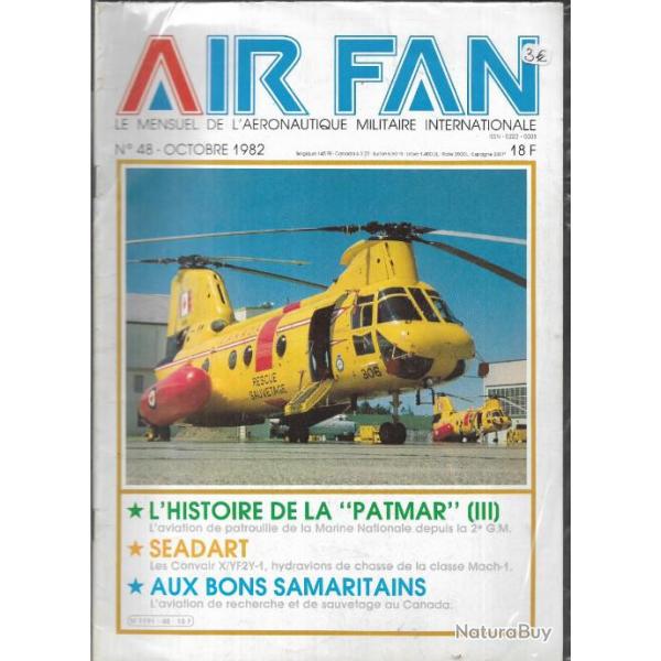 air fan n48. aronautique militaire internationale, patmar 3, aviation de secours canada