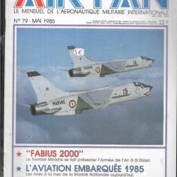 air fan 79 aéronautique militaire internationale ,fabius 2000, f7u cutlass de vought