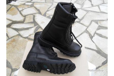 botte de pompier en cuir