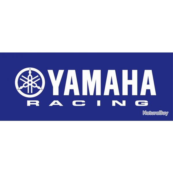 autocollant sticker YAMAHA RACING moto quad trial cross enduro supermotard yz  9 x3 cms