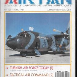 air fan n°125 . revue de l'aviation , aviation turque , tactical air command 1989, fw 200 sur l'atla