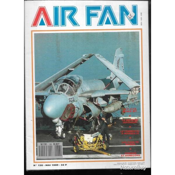 air fan 138 . revue de l'aviation , la dfense japonaise , le forrestal  marseille , f-117a