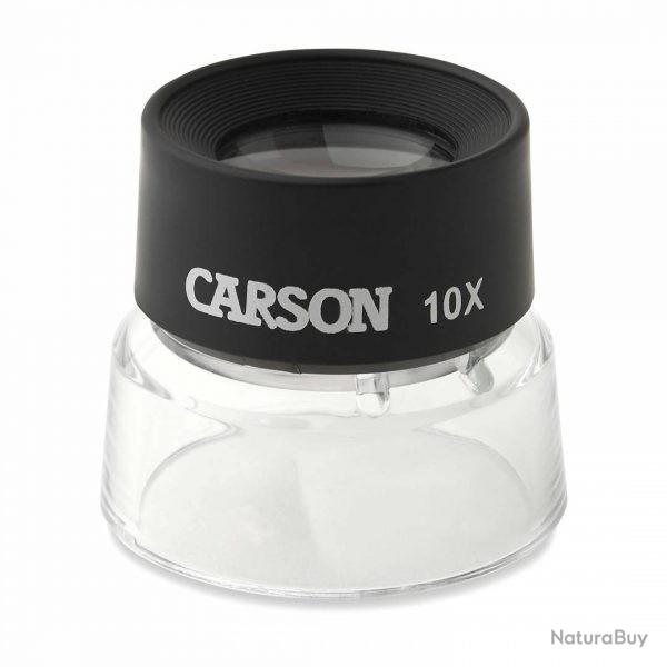 CARSON MagniFlip Loupe de poche Grossissement x10