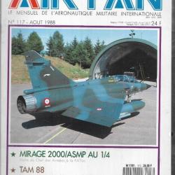 air fan 117 . revue de l'aviation , otan, aviation brésil, mirage 2000