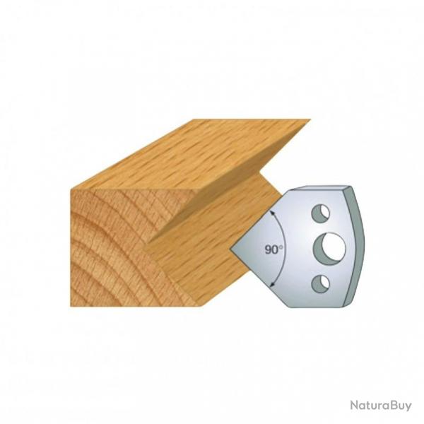 Jeu de 2 contre-fers profils Ht.40 mm N127 Leman