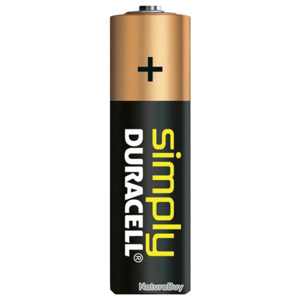 ( Piles alcalines AA LR6 1,5 volt - Duracell)Piles alcalines AA LR6 1,5 volt - Duracell