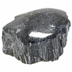 Bloc de tourmaline noire brute polie - 326 grammes