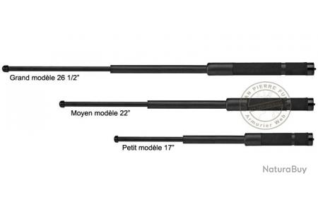 Matraque Télescopique noire