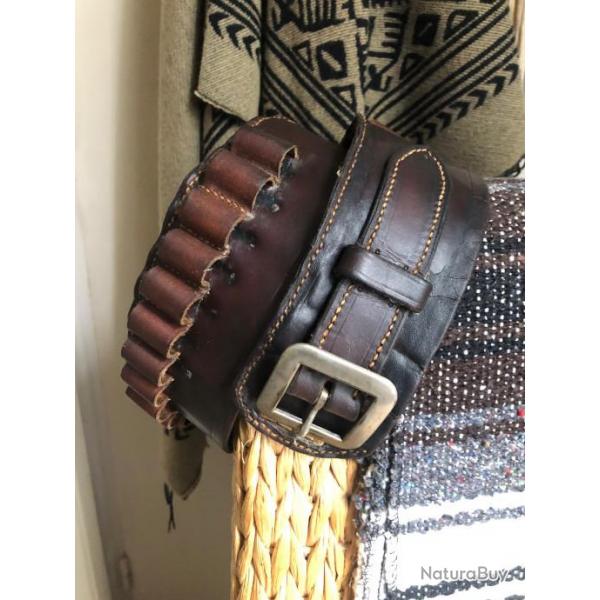 Money belt  calibre 45 - cartouchiere - ceinture
