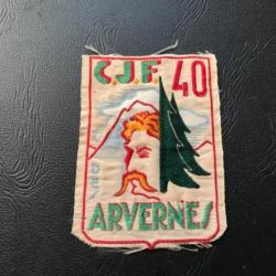 Ecusson « Les Avernes » CJF 40 - Chantiers de la Jeunesse Française 1941-43