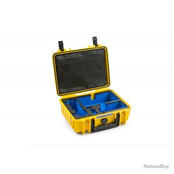 B&W international valise Type 1000 Jaune  Intrieur DJI Mavic Pro