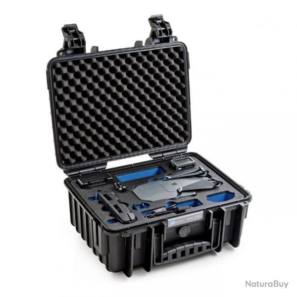 B&W international valise Type 3000 Noire Intrieur DJI Mavic Pro