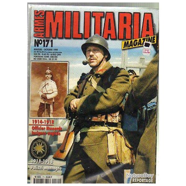 Militaria Magazine n 171, dunkerque 1940-1999, hussards 14-15, corps expditionnaire brsilien 43-4