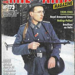 Militaria magazine 173, brésiliens en italie, aviation dans le rif, conductrice croix rouge, gebirgs