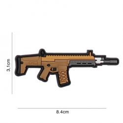 Patch 3D PVC Scar-L Désert