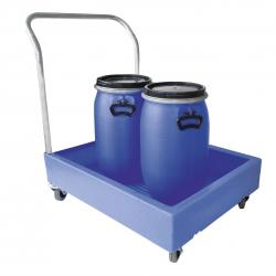 Chariot à fûts pour 4 bidons de 25 L MW Tools VKBB