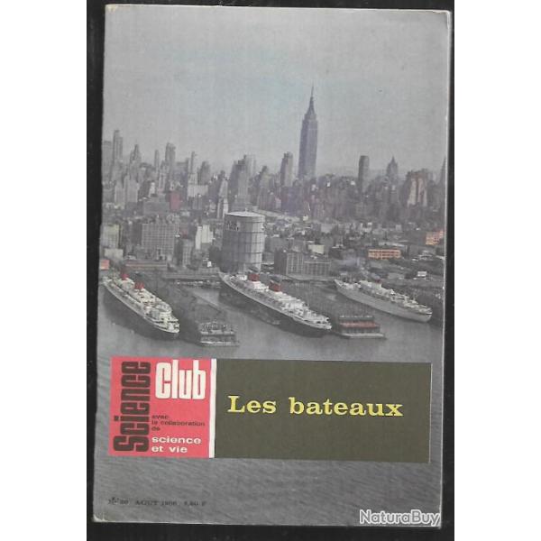 les bateaux l science club n 30 aout 1966