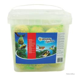 Seau de 35 boules à mésanges